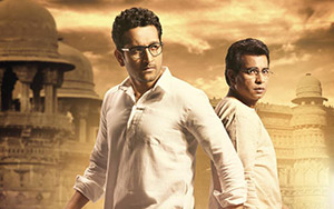 First look of Parambrata Chattopadhyay and Rudranil Ghosh in Bengali thriller movie, Durgo Rahasya